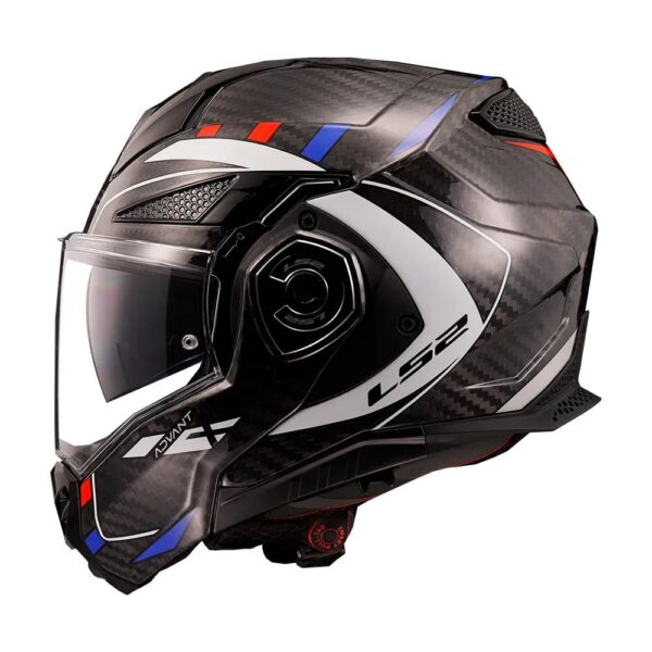 CAPACETE LS2 ADVANT X CARBON FUTURE PRETO - Imagem 2