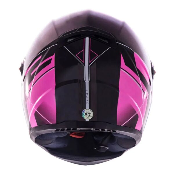CAPACETE LS2 CLASSIC FF358 ULTRA ROSA - Imagem 3