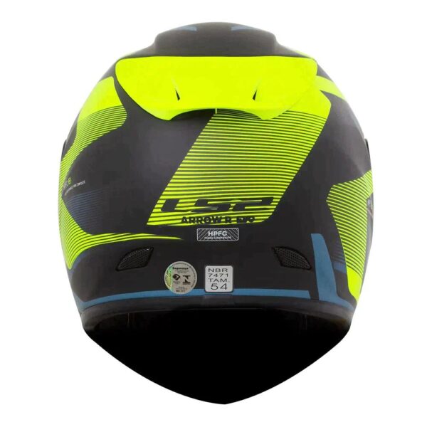 CAPACETE LS2 ARROW COMPETE AZUL - Imagem 3