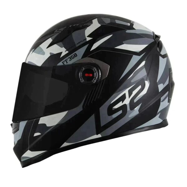 CAPACETE LS2 CLASSIC TANK PRETO - Imagem 2