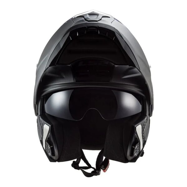 CAPACETE LS2 SCOPE MONOCOLOR CINZA FOSCO - Imagem 3