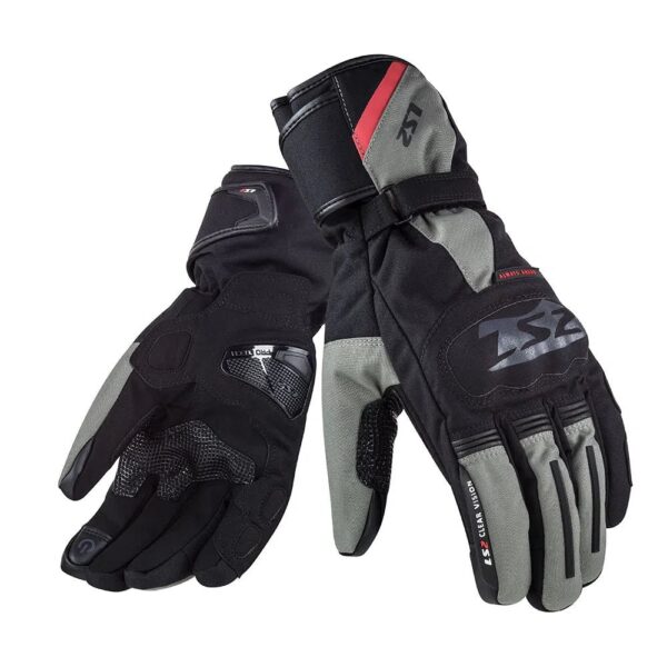 LUVA LS2 SNOW CINZA