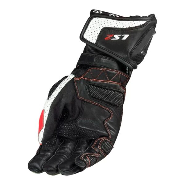 LUVA LS2 SWIFT RACING VERMELHO - Imagem 3