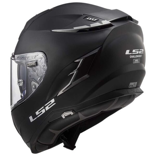 CAPACETE LS2 STREAM II MONOCOLOR PRETO FOSCO - Imagem 5